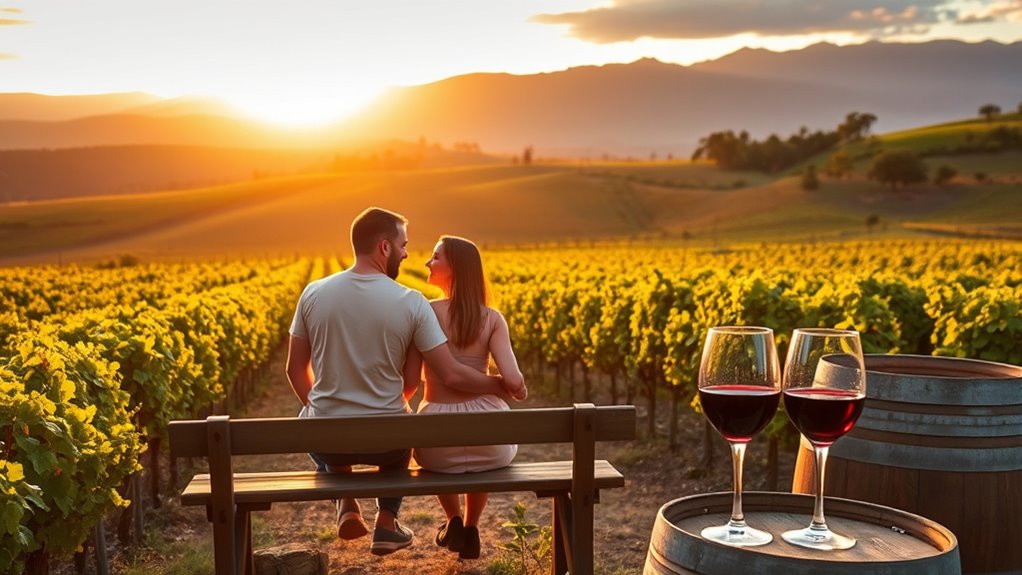 wine adventure scenic romance