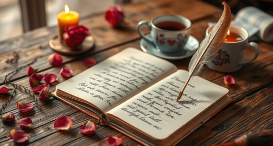 writing heartfelt romantic messages