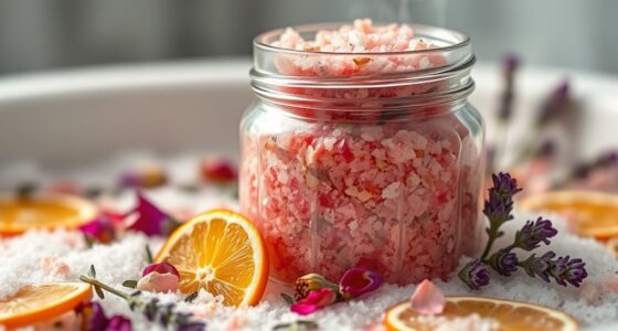 aromatische Badezusätze Rezepte