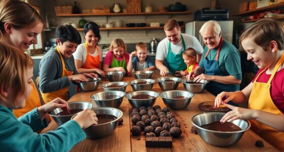 Familie Schokoladenherstellung Workshops