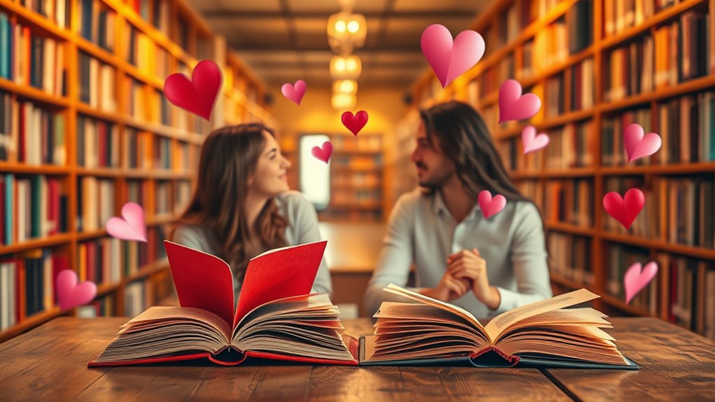 Bibliotheken feiern Valentinstag