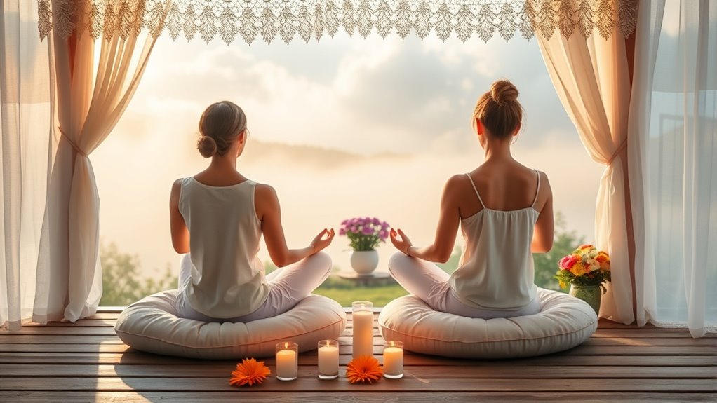 Morgenachts-Meditation fördert den Frieden