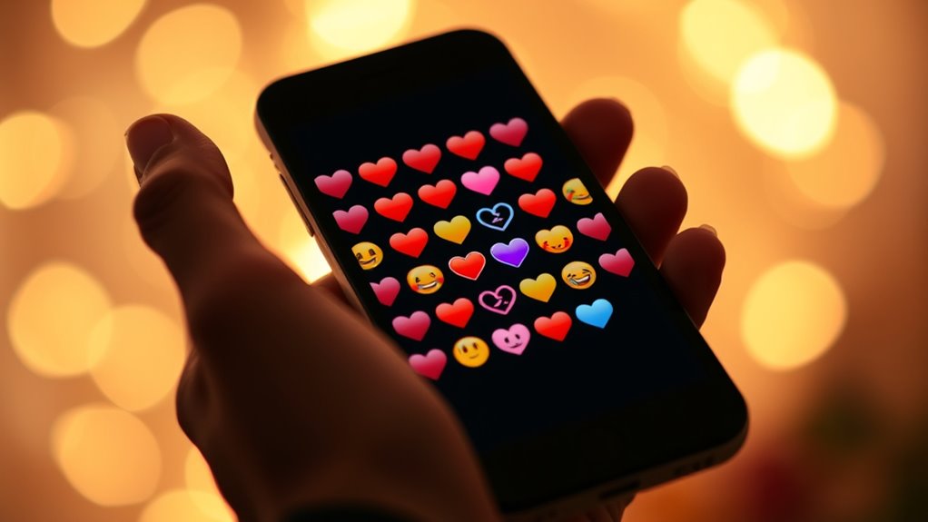 personalisierte romantische Emoji-Codes