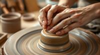 Das Berühren von Ton entfacht Chemie