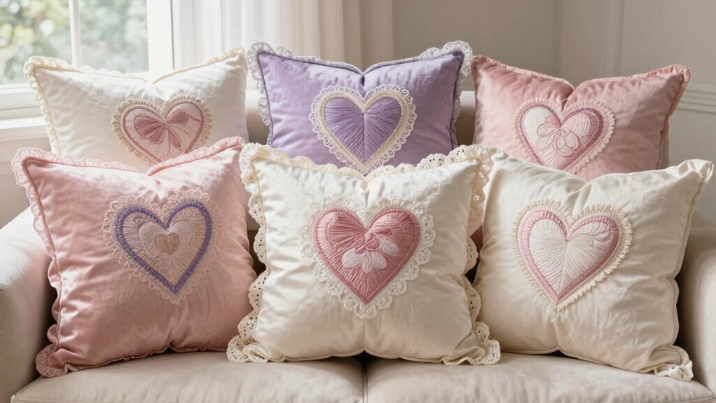 love themed pillow covers