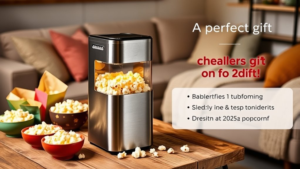 popcorn maker selection criteria