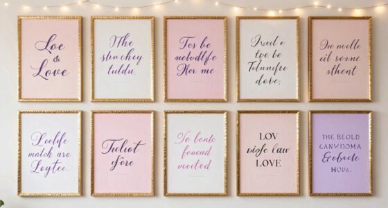 top love quote wall art