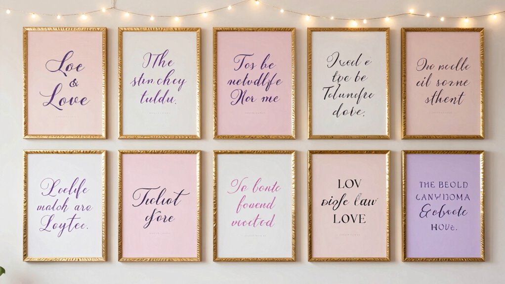 top love quote wall art