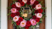 valentine door wreath ideas