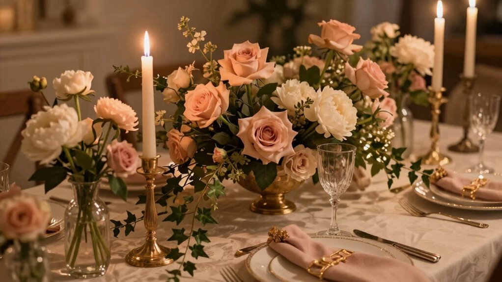 colorful elegant floral arrangements