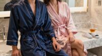 couples luxury bathrobe selection
