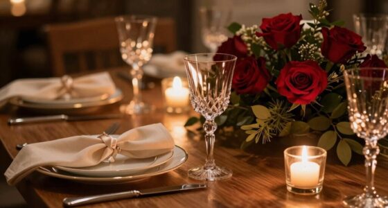 cozy intimate table ambiance
