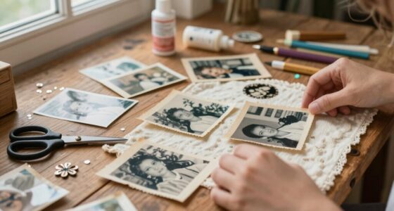 crafting personal photo keepsakes