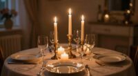 create ambiance with candles