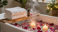 create intimate bath experience