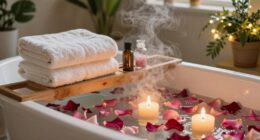 create intimate bath experience