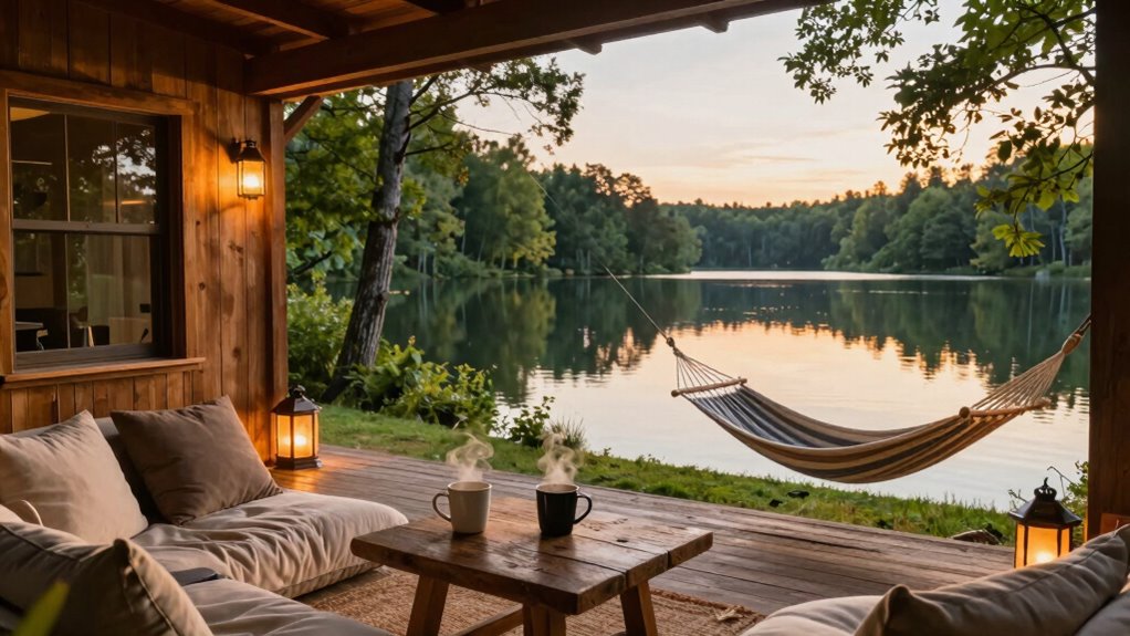 create secluded relaxing routines