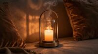 creates romantic cozy ambiance