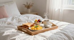 creating a thoughtful morning surprise