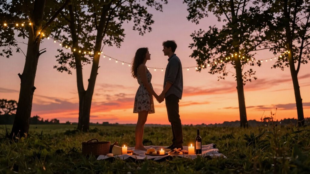 creative outdoor and artistic dates