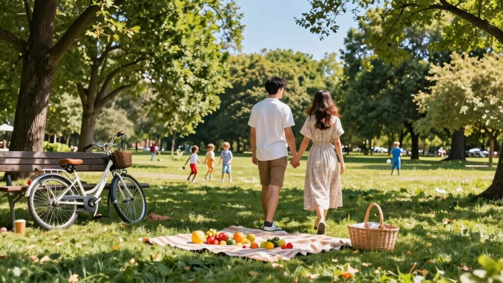 daytime outdoor romantic adventure