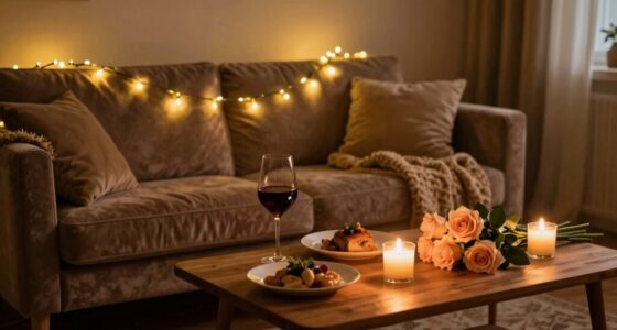 elegant at home date night