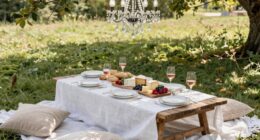 elegant curated outdoor experience