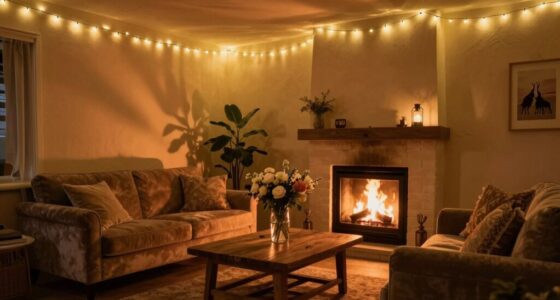 enhance ambiance with lighting