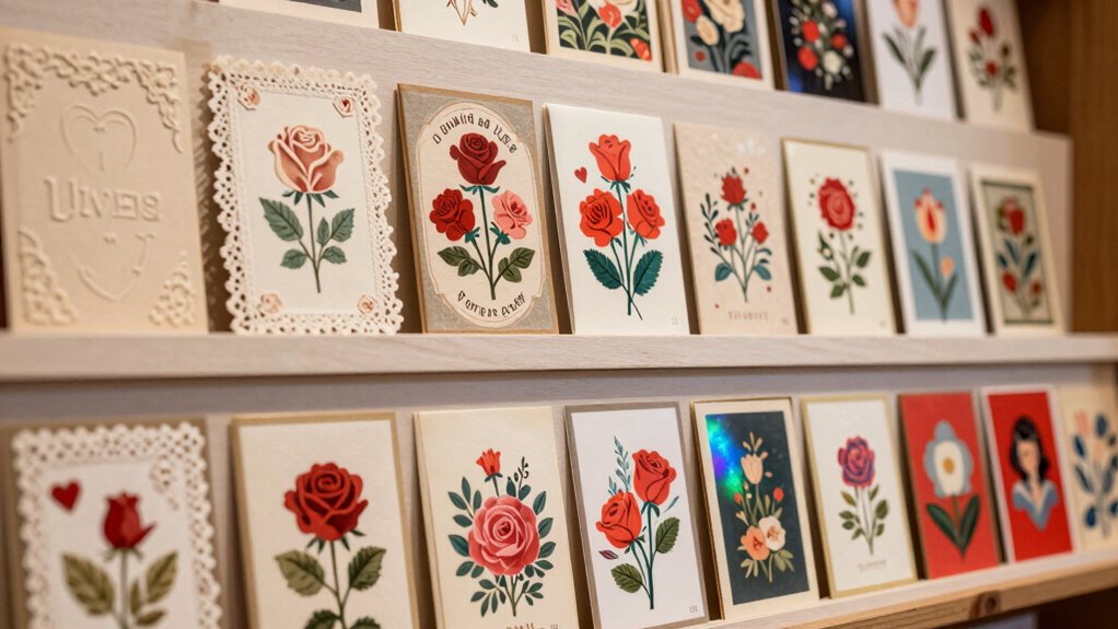 evolution of valentine card design