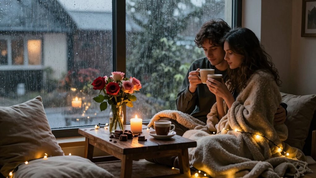 indoor romantic cozy activities
