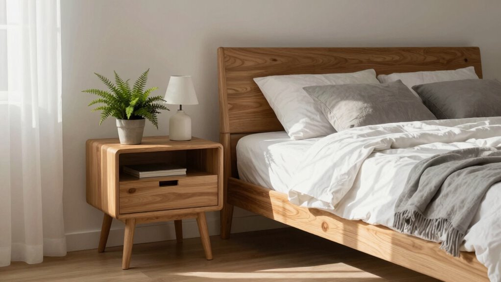 intentional space efficient bedroom design