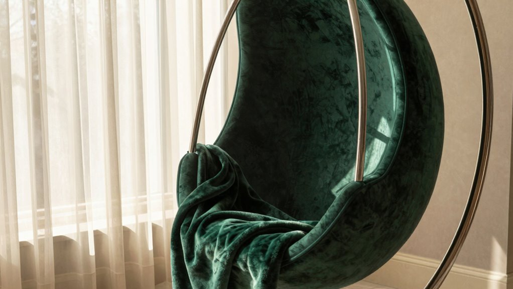 luxurious material and color choices