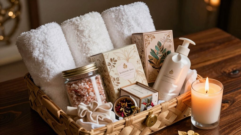 luxurious personalized spa gifts