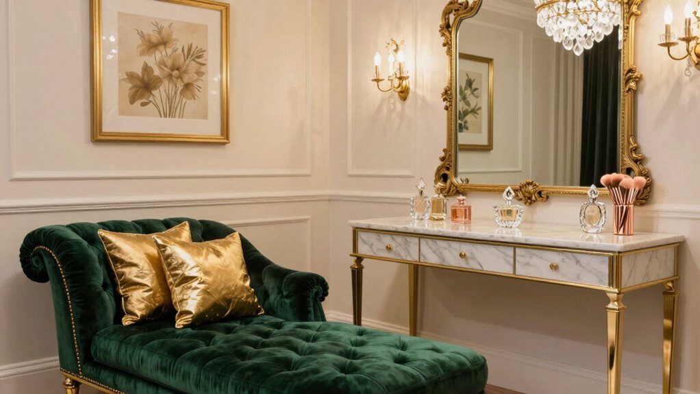 luxurious vintage glam sanctuary