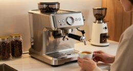 luxury espresso machine selection
