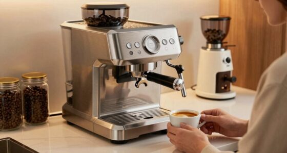 luxury espresso machine selection