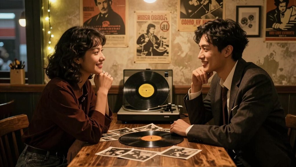 nostalgic ambiance with vintage