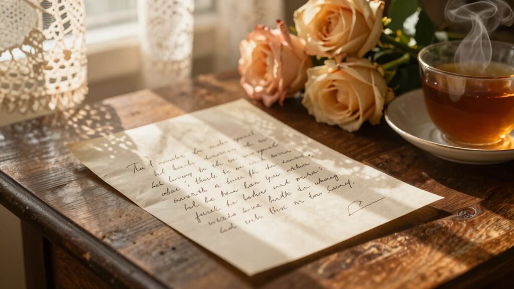 opening with heartfelt poetry