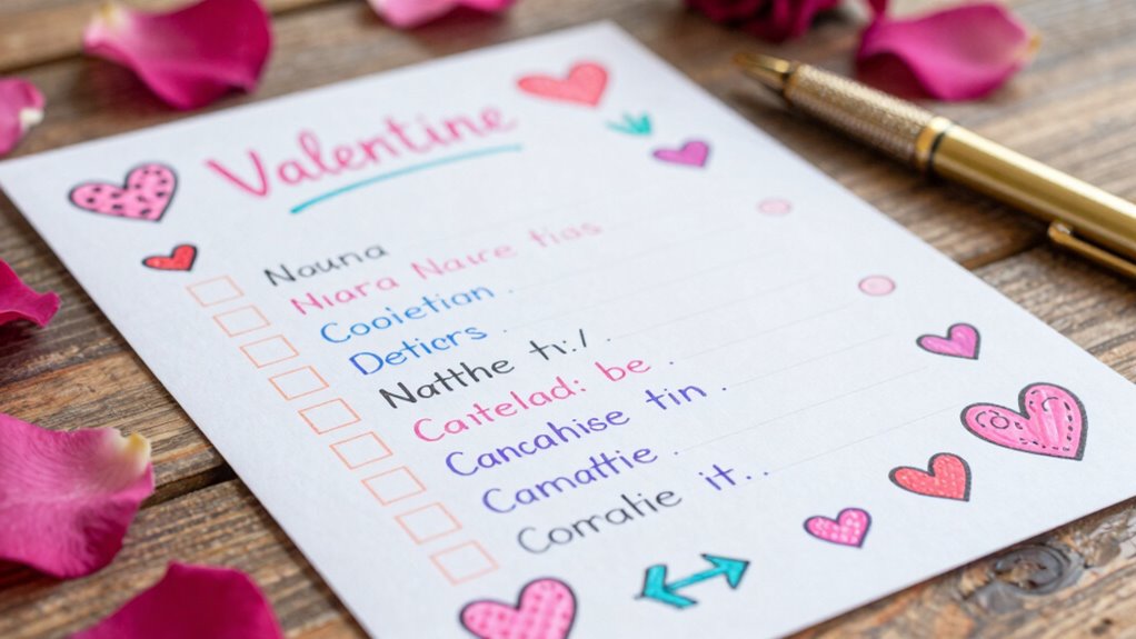 organize heartfelt romantic gestures