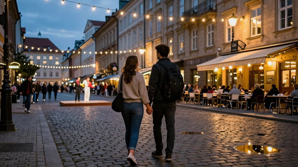 personalized romantic city evening