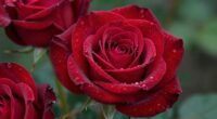 red roses symbolize love