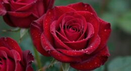 red roses symbolize love