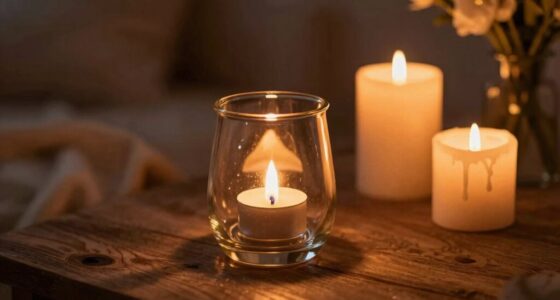 romantic ambiance with candles