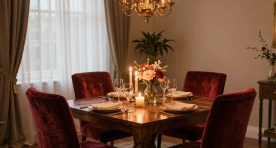 romantic dining room enhancements