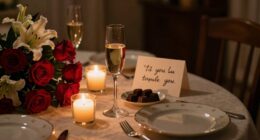 romantic dinner toast tips