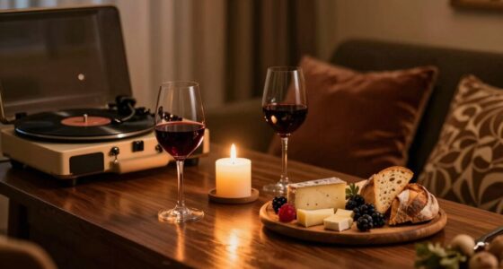 romantic dinner with music