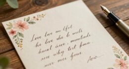 romantic note opening lines