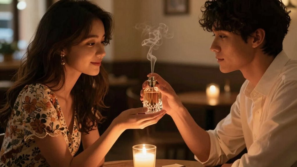 scent influences romantic impressions
