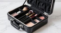 selecting elegant makeup storage