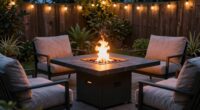 selecting romantic fire pit